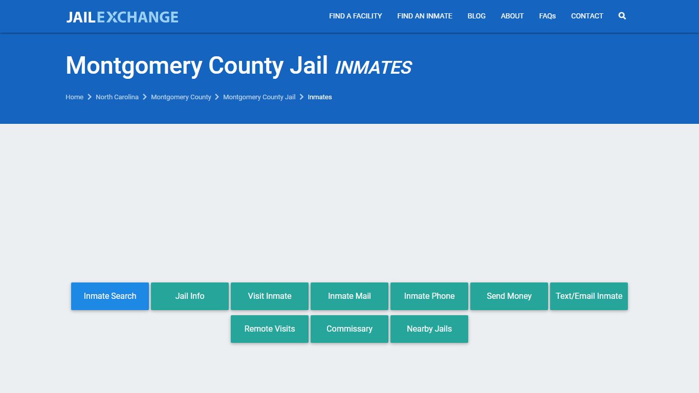 Montgomery County Inmate Search | Arrests & Mugshots | NC - JAIL EXCHANGE